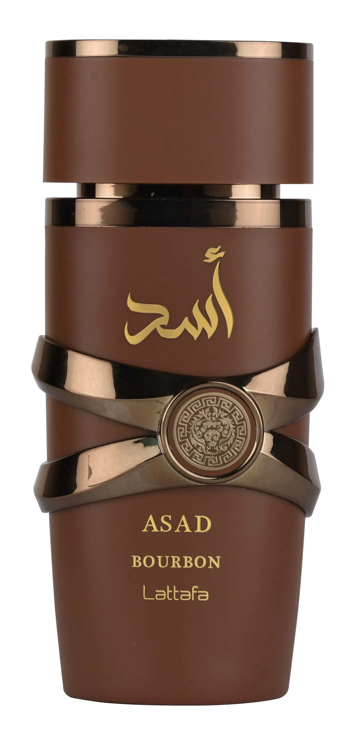 Lattafa Asad Bourbon Eau de Parfum Spray 3.4 oz (100 ml) | Unisex Amber, Spicy & Vanilla Fragrance