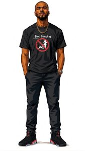 Stop Simping Bold Statement Tee