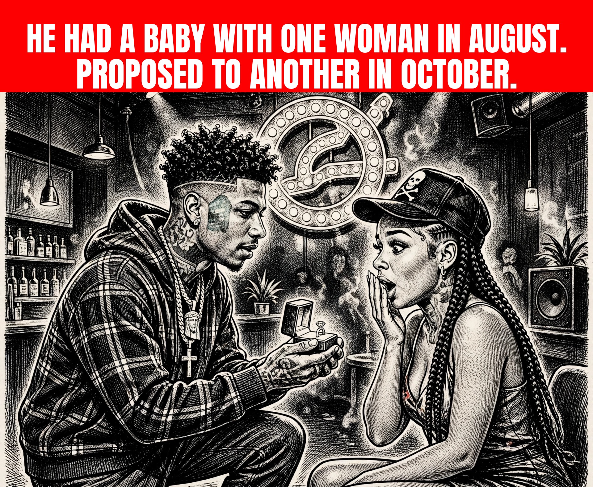He Had a Baby With One Woman in August. Proposed to Another in October.