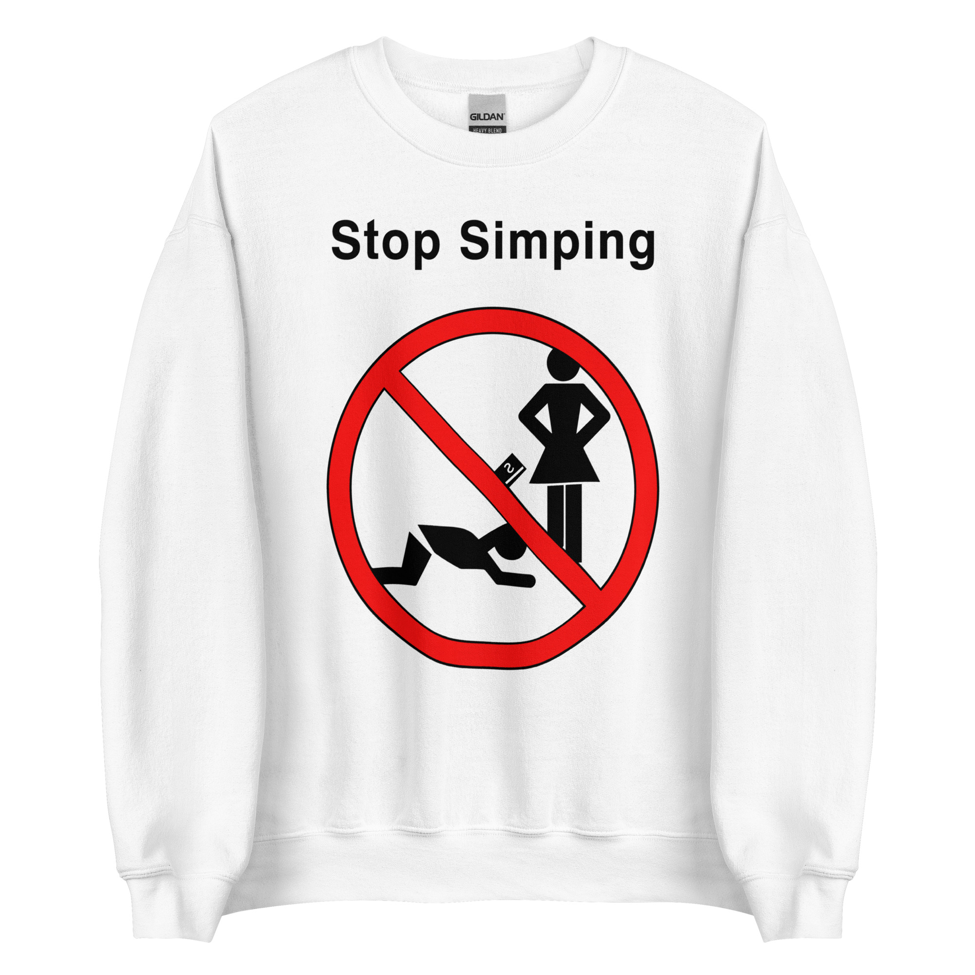 Stop Simping Unisex Sweatshirt - Image 3