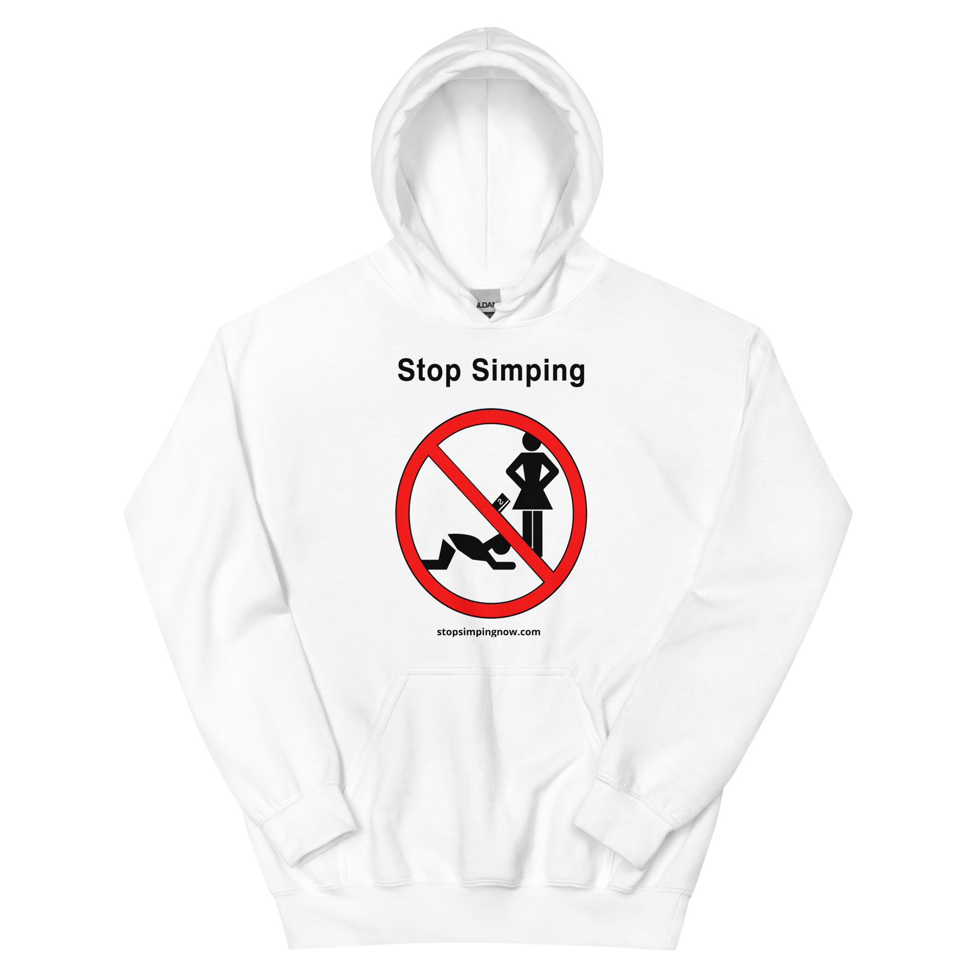 Stop Simping Now: 'Stop Simping' Bold Statement Hoodie - Image 5