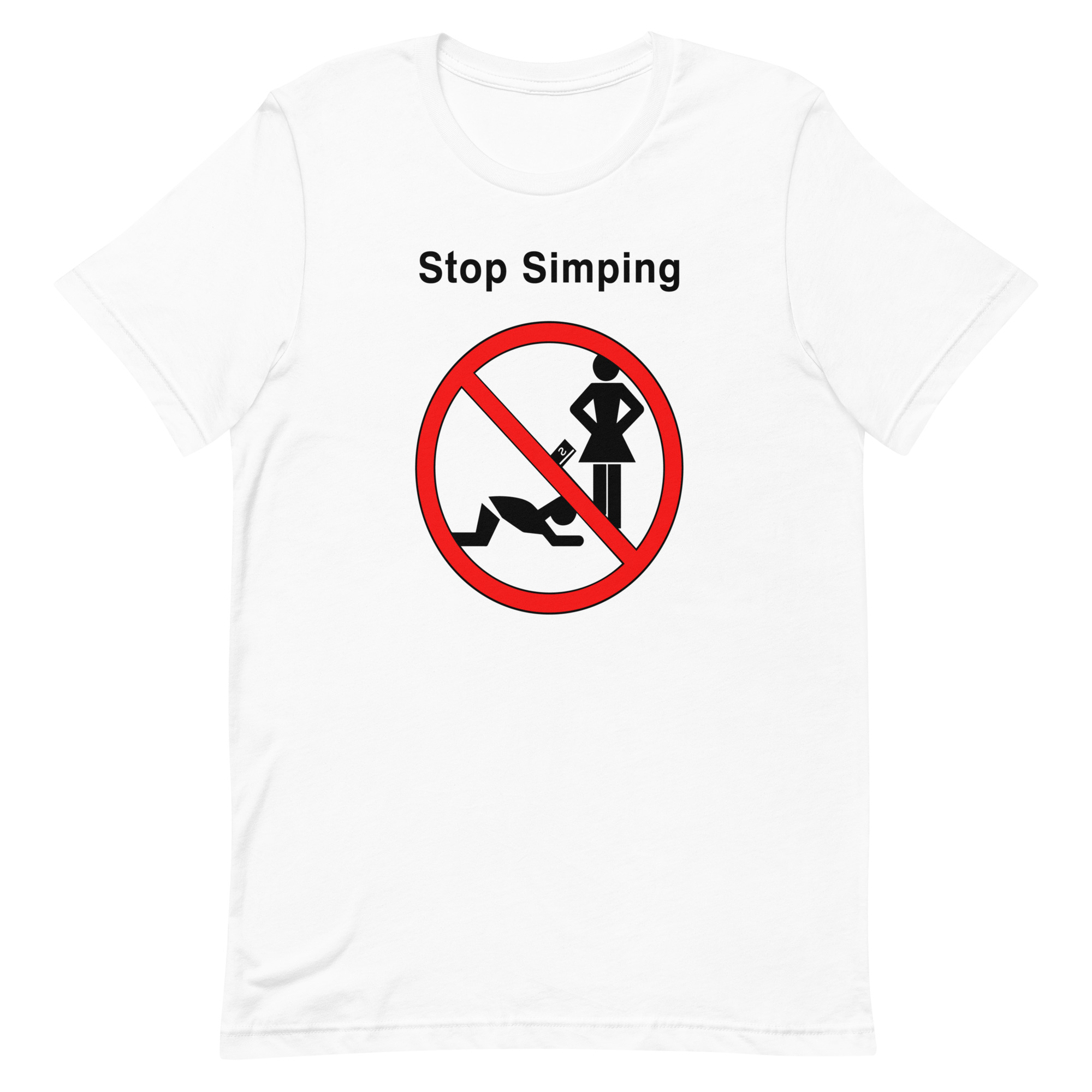 Stop Simping Now: 'Stop Simping' Bold Statement Tee - Image 3